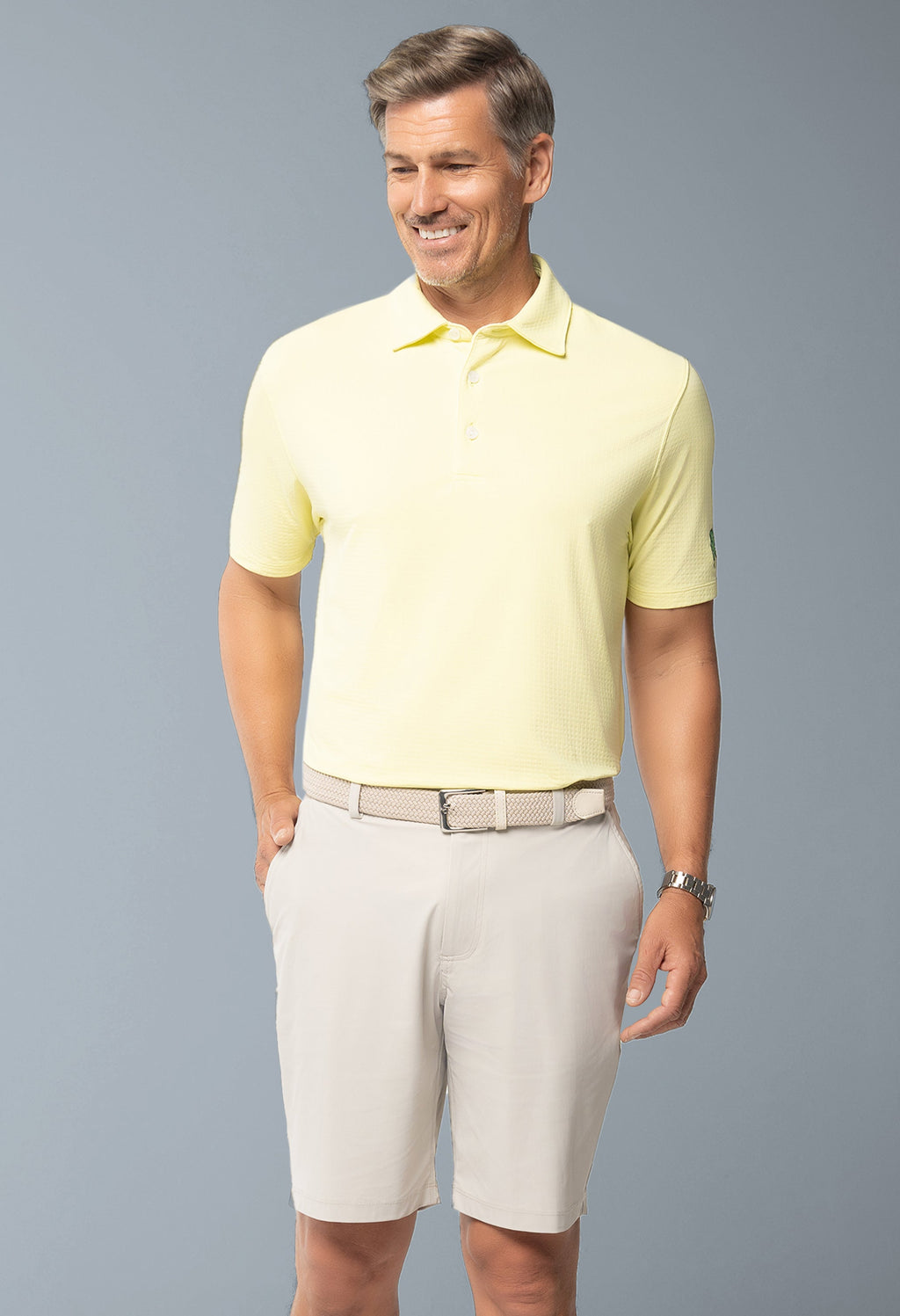 Lucky Charm Print Short Sleeve Polo – 94176 (Modern Fit)