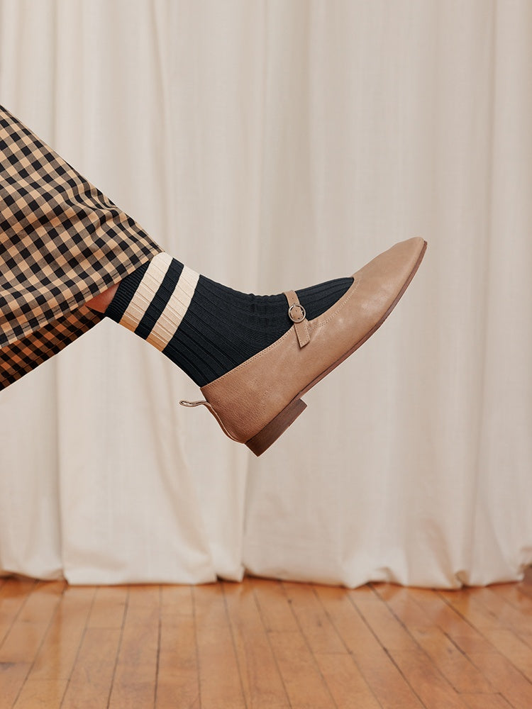 Le Bon Her Varsity Sock