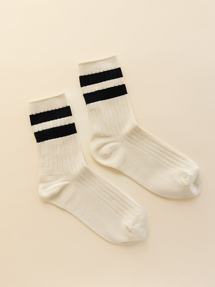 Le Bon Her Varsity Sock