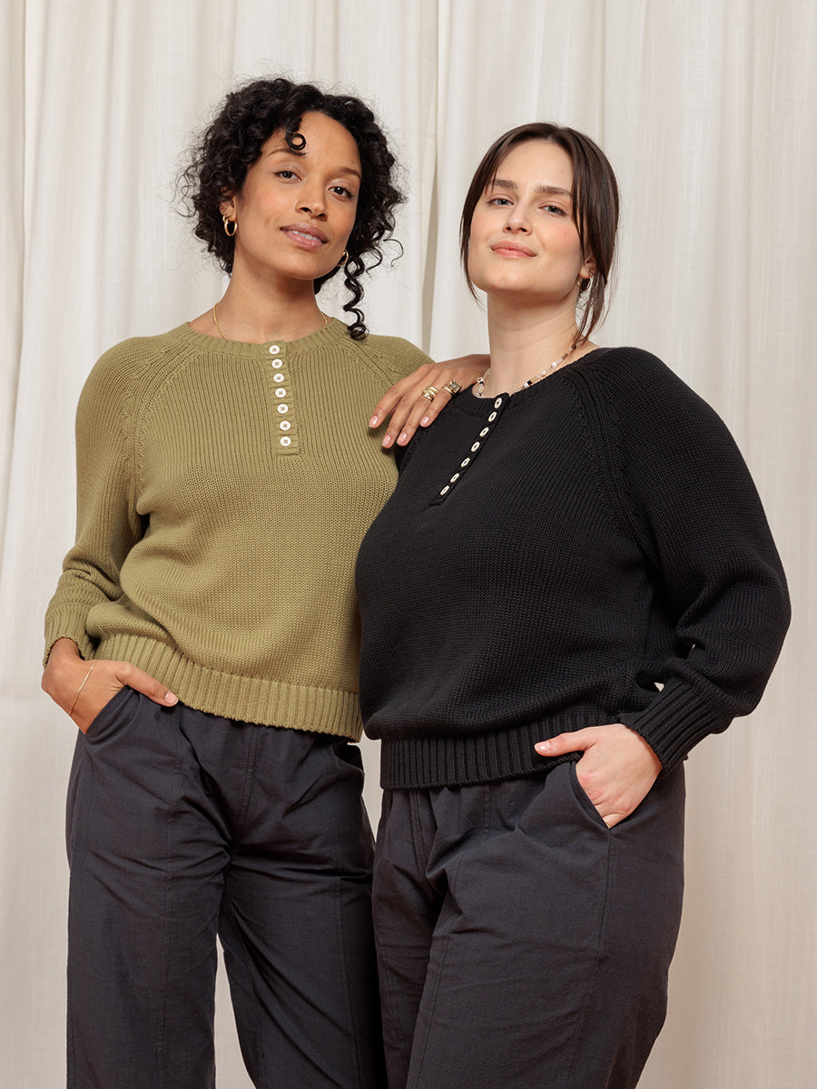 River Henley Sweater